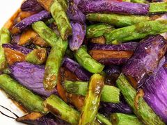 茄子炒豆角-阿辉农家馆