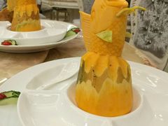 潮州传统宴席中的食雕摆件-郑厨私房菜