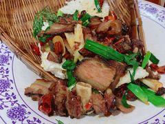 【隆府必点】柏枝锅巴腊肉-杨记隆府(汉街店)