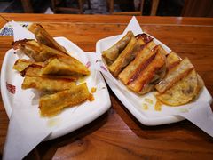 韭黄牛肉锅贴-海富荣·锅贴·陕菜家常菜(阳光城店)