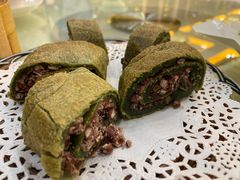 绿茶红豆薄撑-顺德人家食府(黄金广场店)