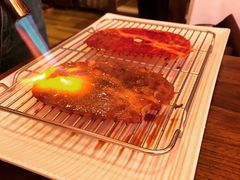 铺天盖地顶级澳牛肉火焰寿司-仙隐小鹿中華の日料(正弘城店)