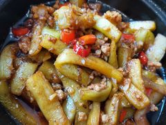 茄子煲-胡师傅三下锅(汽车站店)