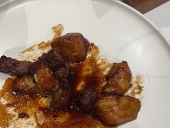杏仁年糕牛肉-小厨娘淮扬菜(清江苏宁广场店)