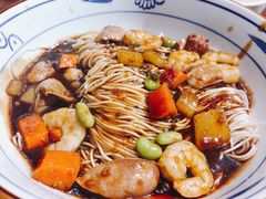 虾腰拌面-爱家面馆(常州总店)