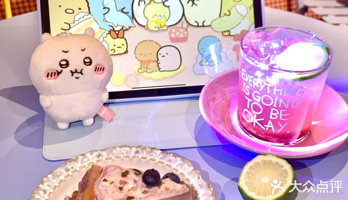 今天的甜点好可爱啊！