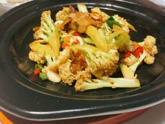 干锅有机菜花-徽镇小厨·经典徽菜(十里河店)