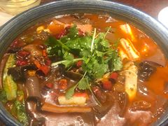 海鲜毛血旺-绿茶餐厅(华联万柳店)