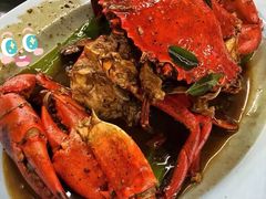 黑胡椒炒螃蟹-明记烧鱼美味店