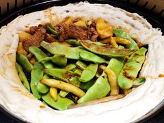 豆角排骨锅-灶座小锅烀饼·铁锅炖(道里店)