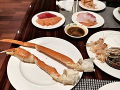 -广州万富希尔顿酒店-感趣自助餐厅·生蚝海鲜刺身