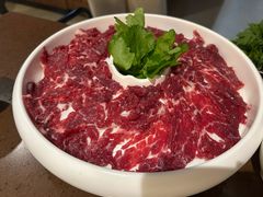 雪花肉-幸运牛汕头小黄牛牛肉火锅(梅林店)