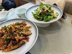 穿心莲拌鸟贝-渔娘渔家丹东海鲜(东直门店)