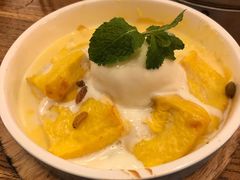 冰淇淋烤布雷-新白鹿餐厅(龙游路总店·杭帮菜名店)