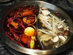 菌汤鸳鸯锅-渝味晓宇火锅(合川路店)
