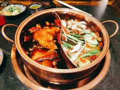 菌菇鸳鸯锅-镇江龙·火锅串串(武侯祠店)