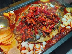 -探鱼·鲜青椒爽麻烤鱼(广州花都来又来店)