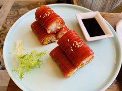 金沙鲜虾红米肠-十二悦厨·茶餐厅(比斯特上海购物村店)