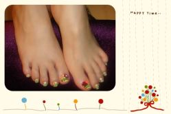 指慕坊田园设计款-指慕坊美甲造型