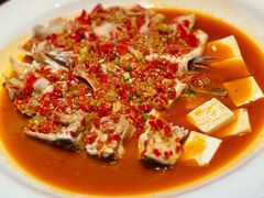 鲜椒煮生态鮰鱼-一澜江宴·江景公园餐厅(江滩公园店)