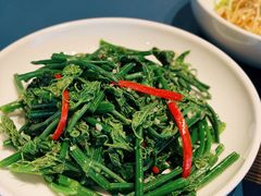 清炒丝瓜尖-一坐一忘云南菜(嘉里中心店)