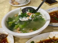 咸蛋芥菜汤-电白鸭粥店(下沙二坊88号店)
