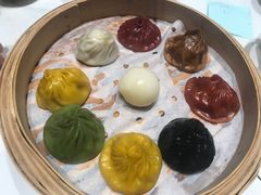 翡翠水晶八色小笼包-翡翠拉面小笼包(岭南新天地店)