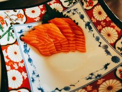 三文鱼刺身-中央电视塔旋转餐厅
