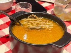 蘑菇汤莜面鱼鱼-西贝(上海国际时尚中心店)