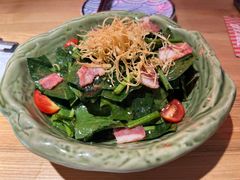 获奖的菠菜培根沙拉-有喜屋·日料·居酒屋(旭辉广场店)