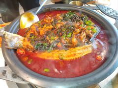 -探鱼·鲜青椒爽麻烤鱼(天河优托邦店)