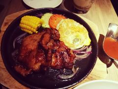 铁板猪颈肉扒-卡朋西餐(较场西路店)