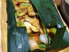 包烤丛林蘑菇-雀舞云南菜(乐客城店)