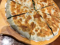 菠菜香菇馅饼-福慧慈缘素食餐厅(王府井店)