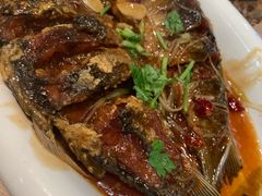 醋烹鲫鱼-荣鹏风味烀饼(万达广场店)