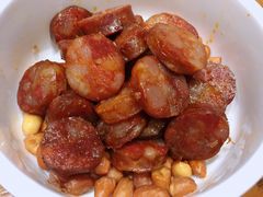 椒椒做的香肠-渝是乎酸菜鱼·川渝小炒(新世界百货望京店)