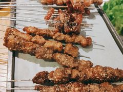 羊肉串-游园觅食记夜市·小龙虾大排档