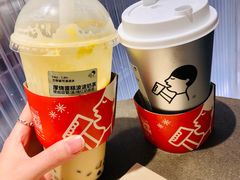 厚烧蛋糕波波奶茶-喜茶(佛山岭南站店)
