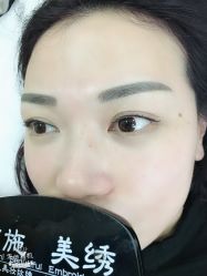 -西施无菌半永久纹绣眉眼影唇轻增发纹发际线