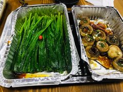 锡纸韭菜-老虎滩大连海鲜烧烤(建邺云锦路总店)