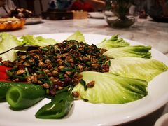 蚬肉生菜包-香山家宴