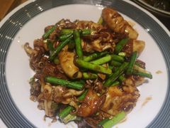 五花肉炒皮管-吕氏疙瘩汤·私家菜馆(慈云寺店)