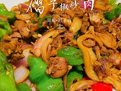 褶子椒炒肘子肉-北李妈妈菜(鲁能城店)