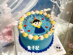 ins手绘蛋糕-兔子妃私人定制蛋糕(城南花苑南区店)