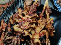 烤鱿鱼-阿杰烧烤·西安传统烤肉店(天朗御湖店)