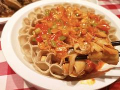 西红柿浇汁莜面-西贝莜面村(上海百联西郊店)