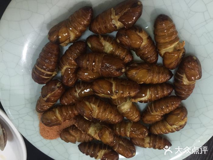 威海海鲜61炎午时(河间路旗舰店)炸蚕蛹图片