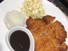绿色炸猪排-韩香福脊骨汤锅(上杭路店)