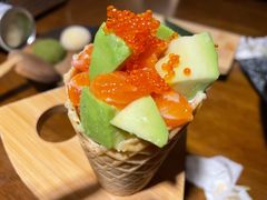 三文鱼冰淇淋-泷鳞·日式料理