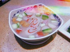 海鲜胜瓜粒汤饭-明腾壹间茶餐厅(新都会花园广场店)